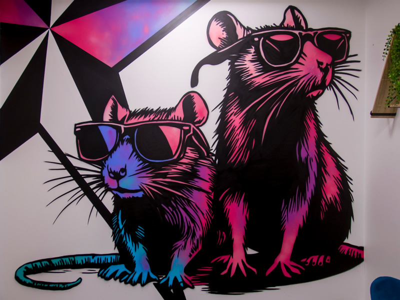 fresque salle de pause street-art