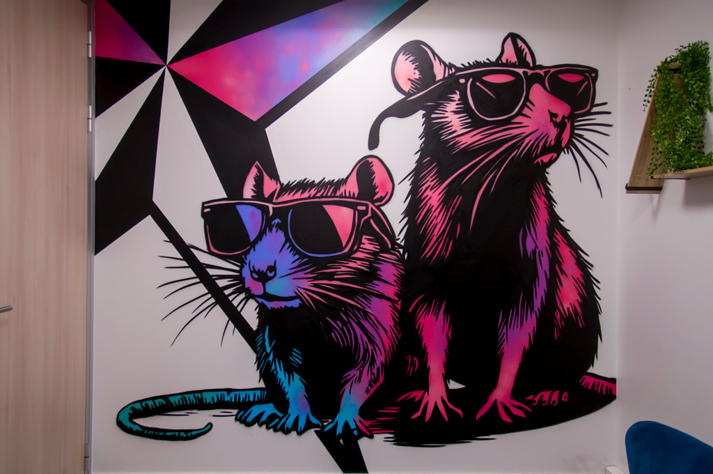 fresque salle de pause street-art