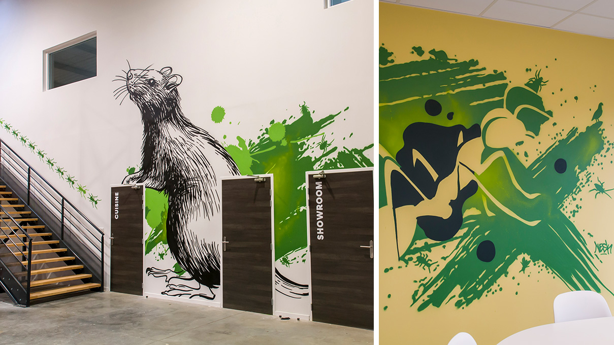 Graffeur entreprise nuisible